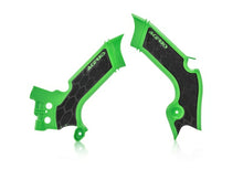Load image into Gallery viewer, Acerbis 21+ Kawasaki KX250/ 19-23 KX450 Frame Guards- X-Grip - Green/Black - Mo-Moto