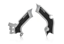 Load image into Gallery viewer, Acerbis 21+ Kawasaki KX250/ 19-23 KX450 Frame Guards- X-Grip - Silver/Black - Mo-Moto