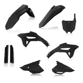 Acerbis 22+ Honda CRF250R/21-24 CRF450R Full Plastic Kit - Black - Mo-Moto