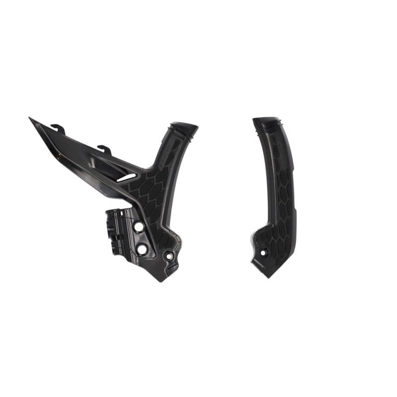 Acerbis 23+ KTM EXC-F/ SX/ SX-F/ XC/ XC-F/ XC-W/ XCF-W Frame Guards- X-Grip - Black - Mo-Moto