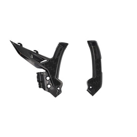 Acerbis 23+ KTM EXC-F/ SX/ SX-F/ XC/ XC-F/ XC-W/ XCF-W Frame Guards- X-Grip - Black - Mo-Moto