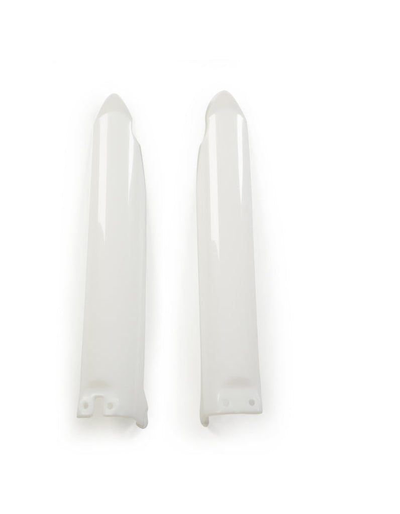 Acerbis 94-03 Kawasaki KX125/250/500 Lower Fork Cover Set - Natural - Mo-Moto