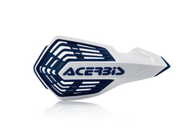 Acerbis X-Force Handguard - White/ Dark Blue - Mo-Moto