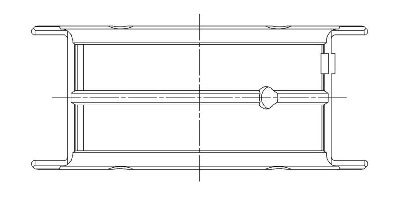 ACL Nissan L20/L24/L28 1998cc/2393cc/2753cc STD Size High Perf Main Bearing Set w/.001 Oil Clearance - Mo-Moto