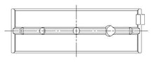 Load image into Gallery viewer, ACL Nissan RB26DETT 0.25mm Oversized High Performance Main Bearing Set - Mo-Moto