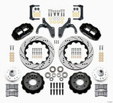 Wilwood Narrow Superlite 6R Front Hub Kit 14.00in Drilled 59-64 Chevy Impala / 63-64 Corvette