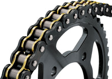 Load image into Gallery viewer, BikeMaster 525x150 BMOR O-Ring Chain - Black/Gold