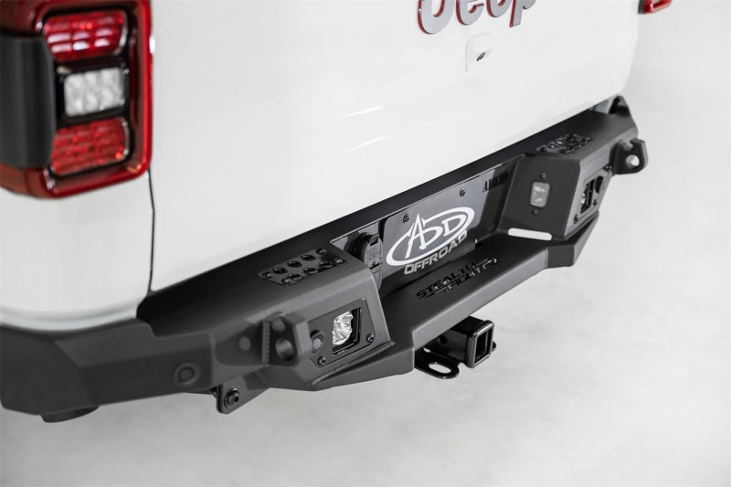 Addictive Desert Designs 2020 Jeep Gladiator JT Stealth Fighter Rear Bumper - Mo-Moto