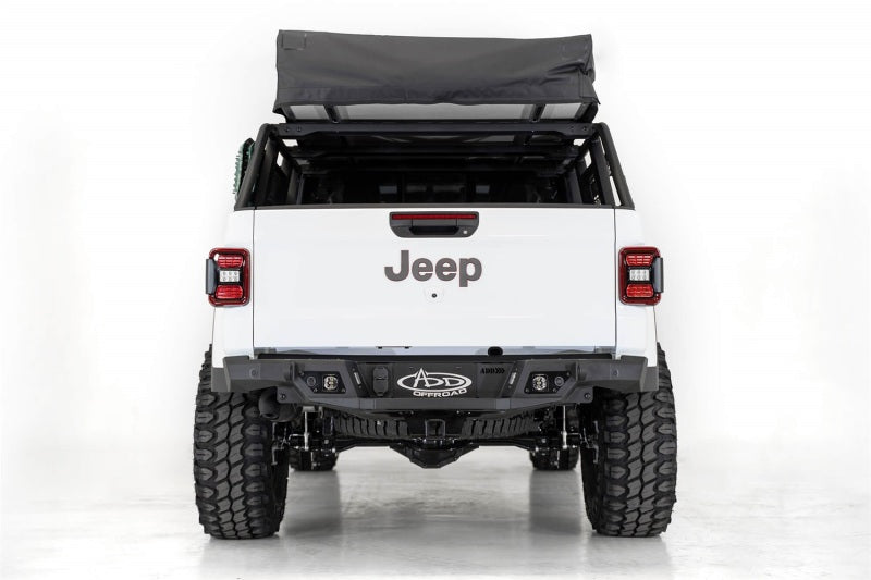 Addictive Desert Designs 2020 Jeep Gladiator JT Stealth Fighter Rear Bumper - Mo-Moto