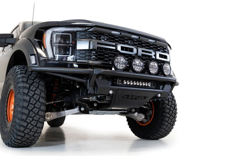 Addictive Desert Designs 21-22 Ford Raptor PRO Bolt-On Add-On Light Hoop (Req F218102070103) - Mo-Moto