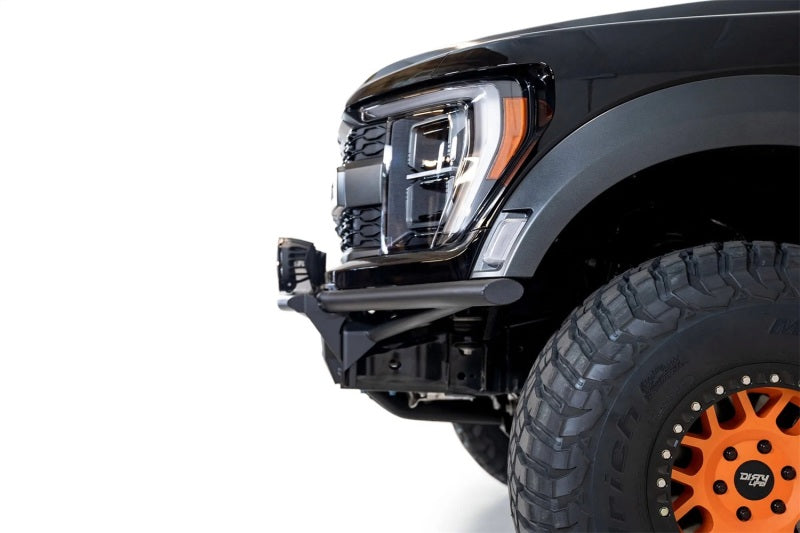 Addictive Desert Designs 21-22 Ford Raptor PRO Bolt-On Add-On Light Hoop (Req F218102070103) - Mo-Moto