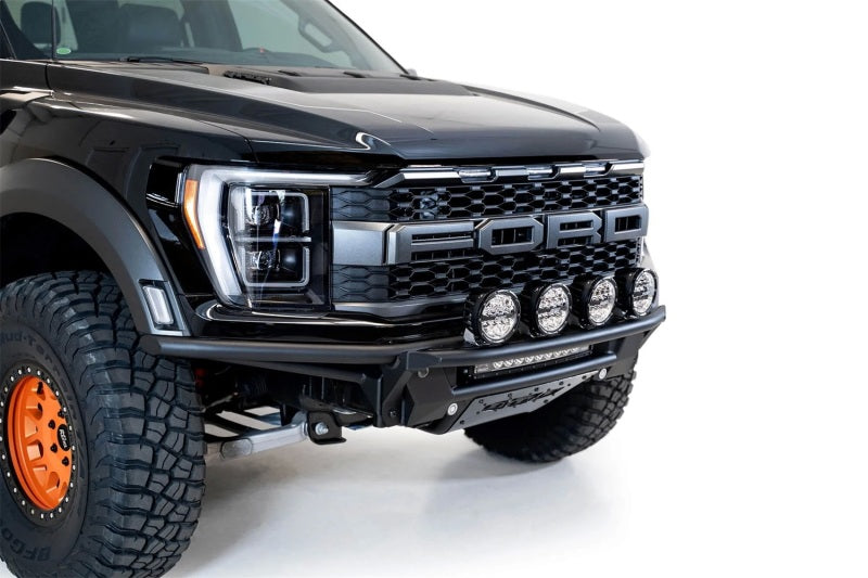 Addictive Desert Designs 21-22 Ford Raptor PRO Bolt-On Add-On Light Hoop (Req F218102070103) - Mo-Moto