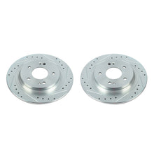 Load image into Gallery viewer, Power Stop 18-20 Hyundai Kona Rear Evolution Drilled &amp; Slotted Rotors - Pair