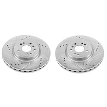 Load image into Gallery viewer, Power Stop 16-17 Mercedes-Benz GLE300d Front Evolution Drilled &amp; Slotted Rotors - Pair