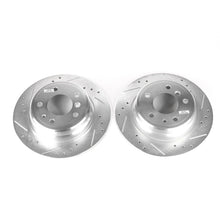 Load image into Gallery viewer, Power Stop 89-95 BMW 525i Rear Evolution Drilled &amp; Slotted Rotors - Pair