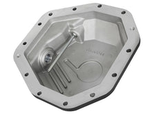 Load image into Gallery viewer, aFe Power Pro Series Rear Diff Cover Black w/Machined Fins 17-19 Ford Diesel Trucks V8-6.7L w/ Oil