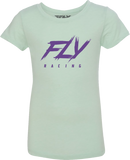 Girl'S Fly Edge Tee Light Green Ys