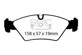 EBC 85-86 BMW 524 TD 2.4 TD (E28) Ultimax2 Front Brake Pads