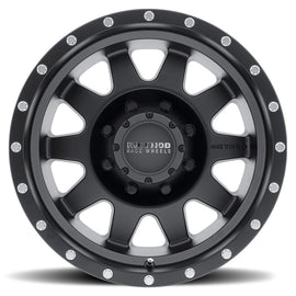 Method MR301 The Standard 17x8.5 +25mm Offset 8x6.5 130.81mm CB Matte Black Wheel