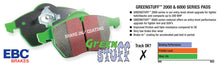Load image into Gallery viewer, EBC 92-97 Mitsubishi Montero 3.0 Greenstuff Rear Brake Pads