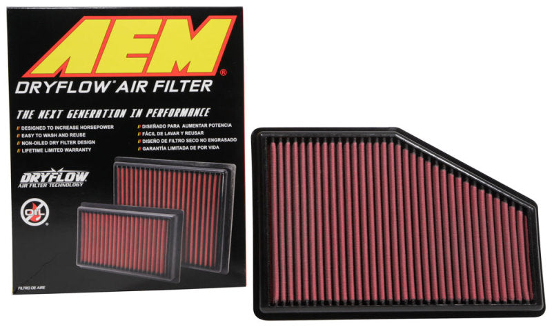 AEM 12-20 Chevrolet Malibu 1.5L/1.8L/2.0L DryFlow Air Filter - Mo-Moto