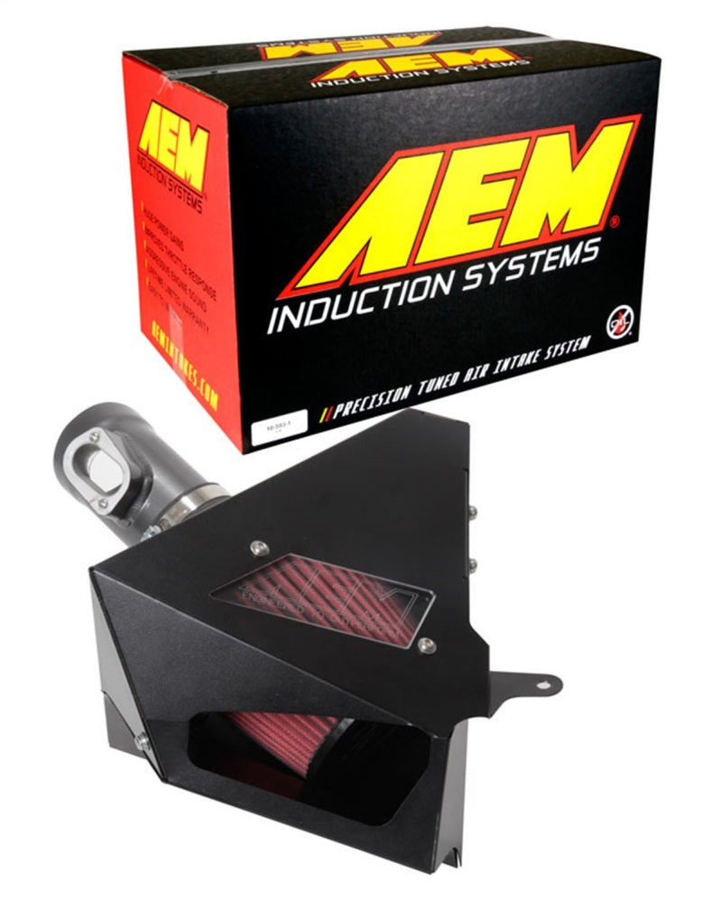 AEM 14-17 Mini Cooper S L4-2.0L F/I Gunmetal Gray Cold Air Intake - Mo-Moto