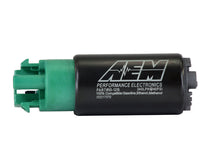 Load image into Gallery viewer, AEM 340LPH 65mm Fuel Pump Kit w/ Mounting Hooks - Ethanol Compatible - Mo-Moto