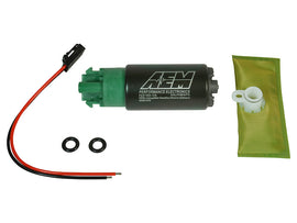 AEM 340LPH 65mm Fuel Pump Kit w/ Mounting Hooks - Ethanol Compatible - Mo-Moto