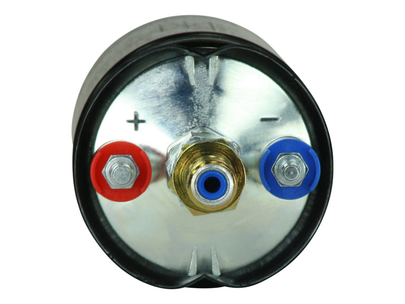 AEM 400LPH High Pressure Inline Fuel Pump - M18x1.5 Female Inlet to M12x1.5 Male Outlet - Mo-Moto