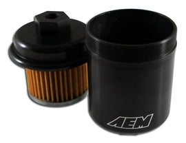 AEM 94-01 Acura Integra / 94-97 Honda Accord / 96-00 Civic / 97-01 Prelude Black Fuel Filter Kit - Mo-Moto