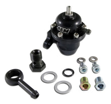 Load image into Gallery viewer, AEM 96-97 Acura CL / 94-97 Accord / 96-00 Civic Ex Black Adjustable Fuel Pressure Regulator - Mo-Moto