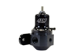 AEM High Capacity Universal Black Adjustable Fuel Pressure Regulator - Mo-Moto