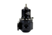 Load image into Gallery viewer, AEM High Capacity Universal Black Adjustable Fuel Pressure Regulator - Mo-Moto