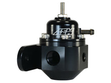 Load image into Gallery viewer, AEM Universal Black Adjustable Fuel Pressure Regulator - Mo-Moto