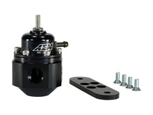Load image into Gallery viewer, AEM Universal Black Adjustable Fuel Pressure Regulator - Mo-Moto