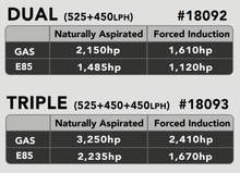 Load image into Gallery viewer, Aeromotive 15-21 Dodge Hellcat Dual 525 Fuel Pumps - Mo-Moto
