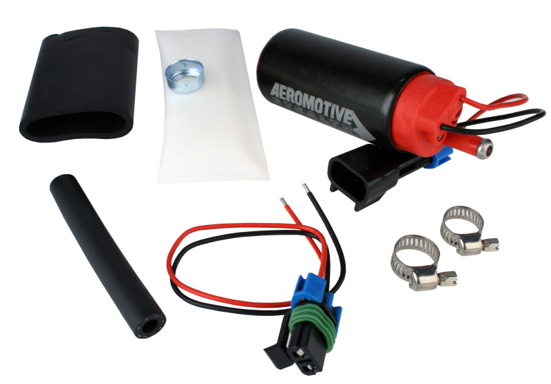 Aeromotive 340 Series Stealth In-Tank E85 Fuel Pump - Center Inlet - Offset (GM applications) - Mo-Moto