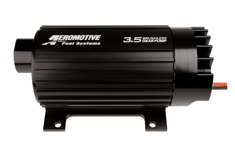 Aeromotive 3.5 Brushless Spur Gear External Fuel Pump - In-Line - 3.5gpm - Mo-Moto