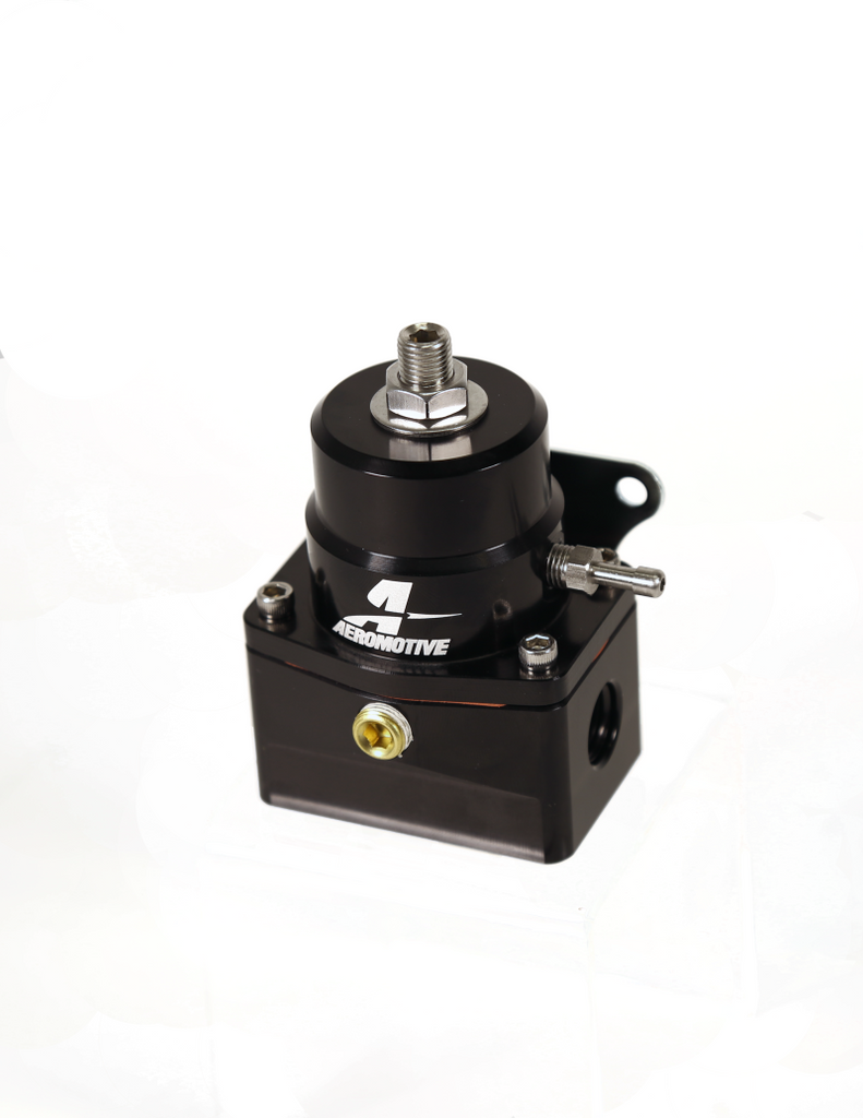 Aeromotive A1000-6 Injected Bypass Adjustable EFI Regulator (2) -6 Inlet/(1) -6 Return - Black - Mo-Moto