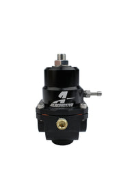Aeromotive Adjustable Regulator - 3-15PSI - .313 Valve - (2) -08 Inlets/ -08 Return - Mo-Moto