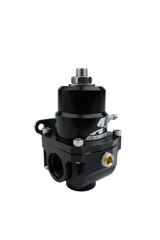 Aeromotive Adjustable Regulator - 35-75PSI - .188 Valve - (2) -08 Inlets/-08 Return - Mo-Moto