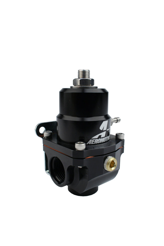 Aeromotive Adjustable Regulator - 35-75PSI - .313 Valve - (2) -08 Inlets/-08 Return - Mo-Moto
