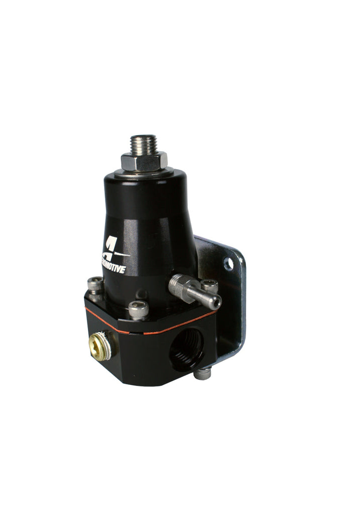 Aeromotive Adjustable Regulator Billet EFI Bypass - (2) -6 Inlets/(1) -6 Return - Black - Mo-Moto