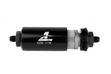 Load image into Gallery viewer, Aeromotive In-Line Filter - (AN-06 Male) 100 Micron Stainless Steel Element - Mo-Moto