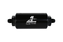 Load image into Gallery viewer, Aeromotive In-Line Filter - (AN-06 Male) 100 Micron Stainless Steel Element - Mo-Moto