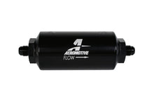 Load image into Gallery viewer, Aeromotive In-Line Filter - (AN-06 Male) 100 Micron Stainless Steel Element - Mo-Moto