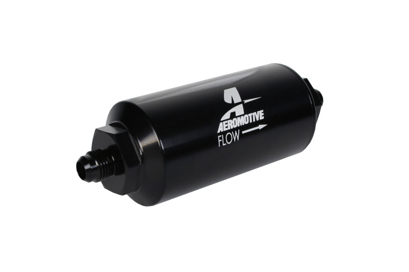 Aeromotive In-Line Filter - (AN-06 Male) 100 Micron Stainless Steel Element - Mo-Moto