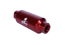 Load image into Gallery viewer, Aeromotive In-Line Filter - (AN-10) 10 Micron Microglass Element Red Anodize Finish - Mo-Moto