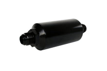 Load image into Gallery viewer, Aeromotive In-Line Filter - (AN-10) 100 Micron Stainless Steel Element Black Anodize Finish - Mo-Moto