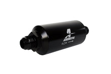 Load image into Gallery viewer, Aeromotive In-Line Filter - (AN-10) 100 Micron Stainless Steel Element Black Anodize Finish - Mo-Moto